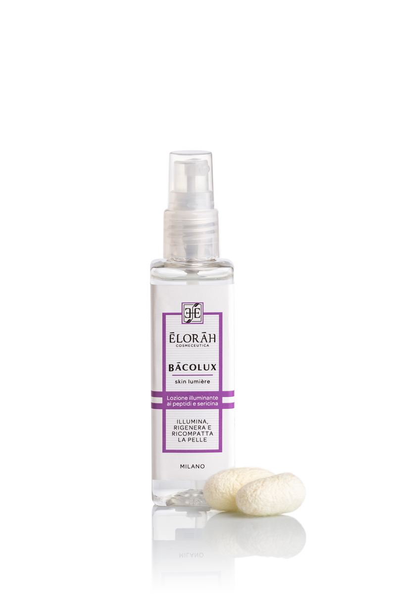 BACOLUX skin lumière lozione illuminante ai peptidi e sericina
